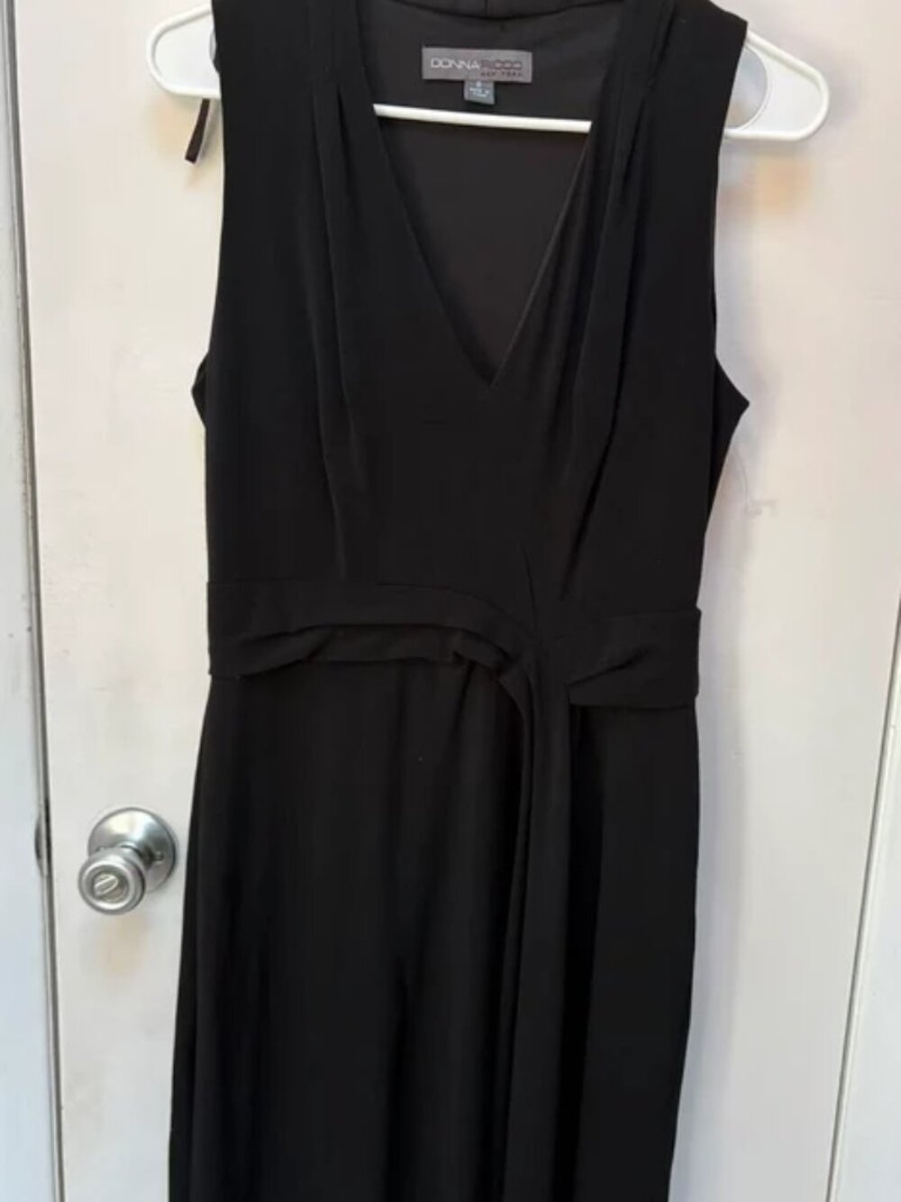 Dona Ricco NY Black Cocktail Evening Dress M
